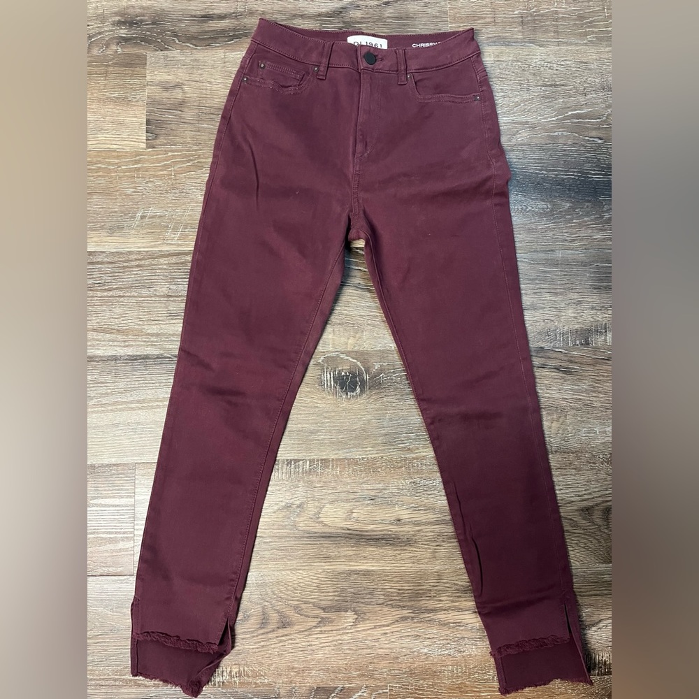 DL1961 high low hemmed pants